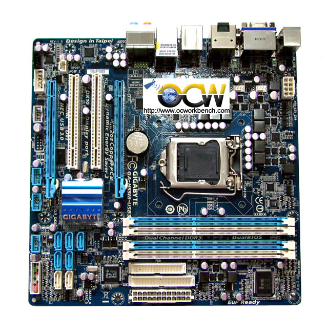 Review of Gigabyte GA-H55M-USB3 Intel Clarkdale Mainboard