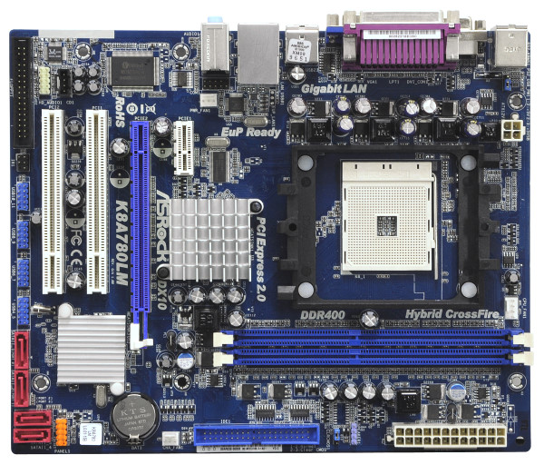 ASRock releases old Socket 754 board with newer AMD 760+SB710 chipset 