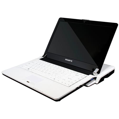 Gigabyte introduces 13.3" M1305 booktop notebook with docking station embedded with NV GeForce GT220 Graphics