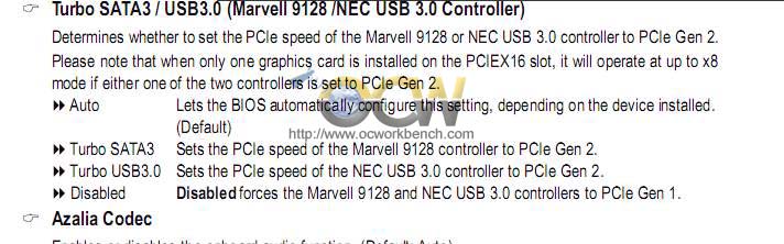 Gigabyte P55 board with Turbo SATA3/USB3.0 reduces graphics card PCIe bus to 8X when USB3.0 is enabled
