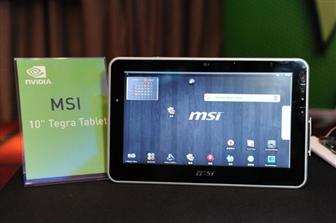 MSI to launch NVIDIA Tegra based Tablet PC at USD 500