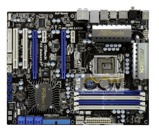 Exclusive - ASRock introduces ASRock P55 Deluxe3 with SATA3(6Gbps), USB3.0(5Gbs), eSATA3, Quad SLI and ATi Quad CrossFireX Support