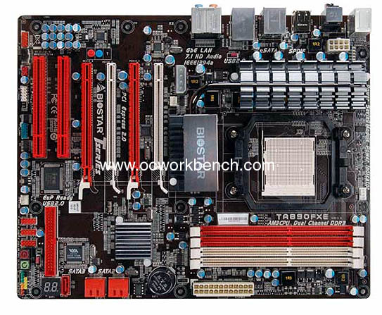 Biostar previews TA890FXE, the upcoming AMD 890FX mainboard