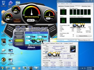 AMD Phenom II X4 960T 6 cores enabled and overclock to 4.2GHz on AIR