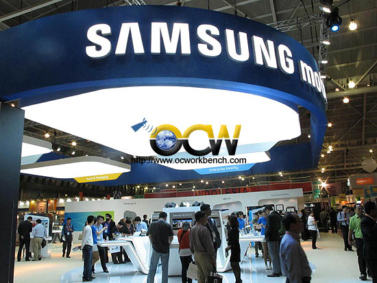 Samsung showcase the Wave 2, Wave 2 Pro, Galaxy Beam, Galaxy 3, Galaxy 5, Omnia Pro 4 and Omnia Pro 5 at CommunicAsia 2010