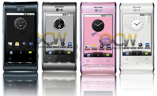 LG announces LG Optimus (LG GT540) Android smartphone
