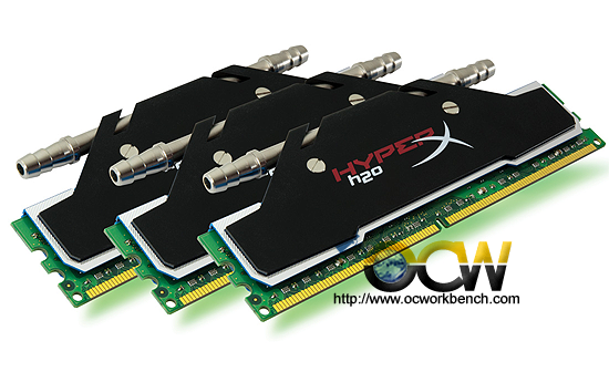 Kingston Technology Adds Water-Cooled Modules to HyperX Family; HyperX Lineup Grows with New ‘H2O’ High-Performance Memory Kits  