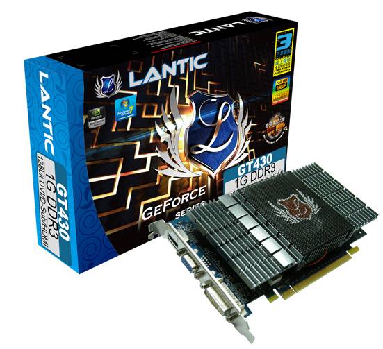 Lantic Launches its GT430 1GB DDR3  