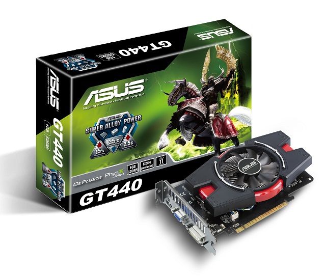 ASUS Introduces the All-New GT 440 Graphics Card with Super Alloy Power