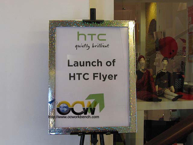 HTC launches HTC Flyer Android Tablet in Singapore [HD video included]
