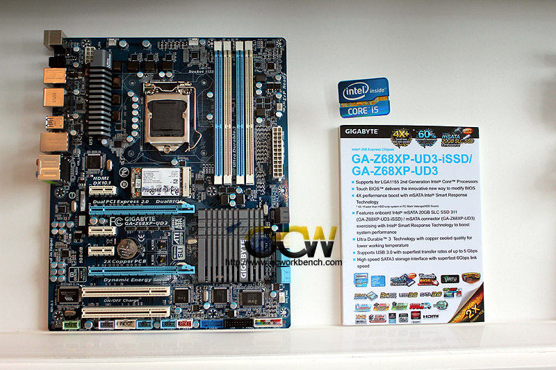 Computex Taipei 2011 Coverage Gigabyte Z68XP-UD3-iSSD integrates mSATA for speed enhancement using ISRT