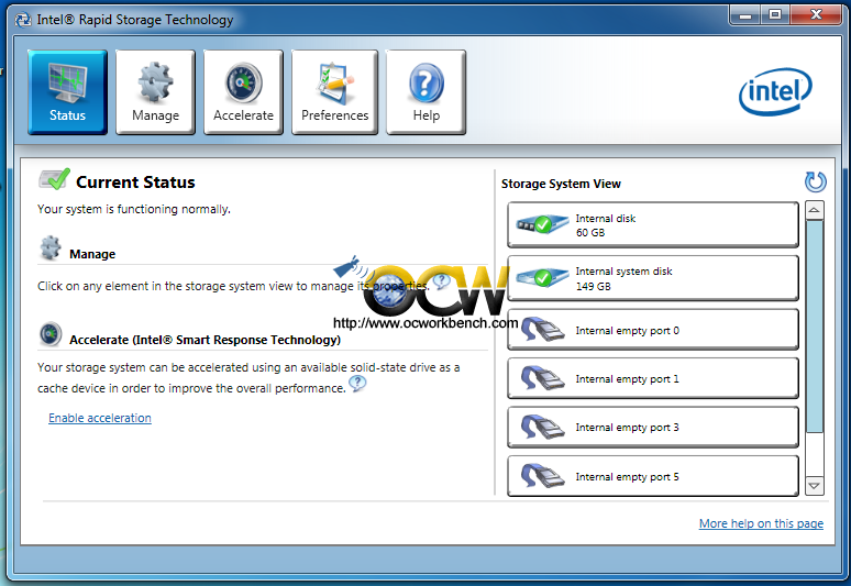 How to enable ISRT (Intel Smart Response Technology) on ASRock Z68 Extreme4