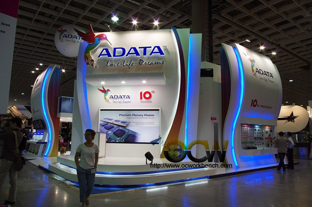 Computex Taipei 2011 Coverage ADATA demonstrates fastest RAM Disk scoring 6GB/s READ and 9GBs WRITE