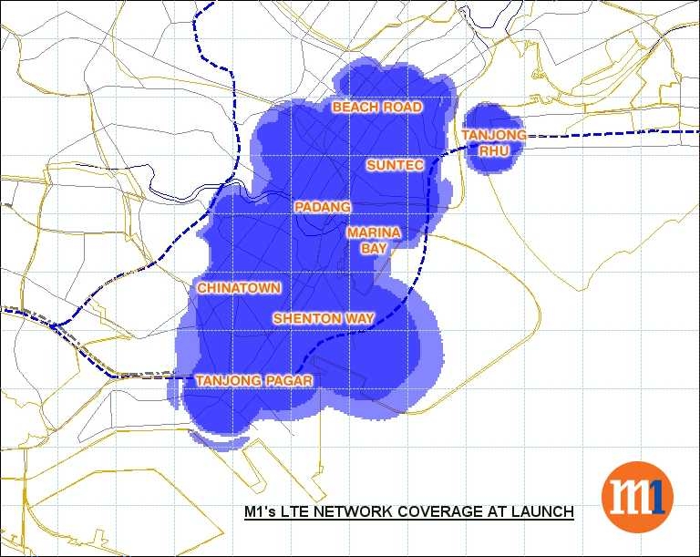 Singapore M1 LTE network goes live on 21 June 2011; LTE mobile broadband plan at S$59.40