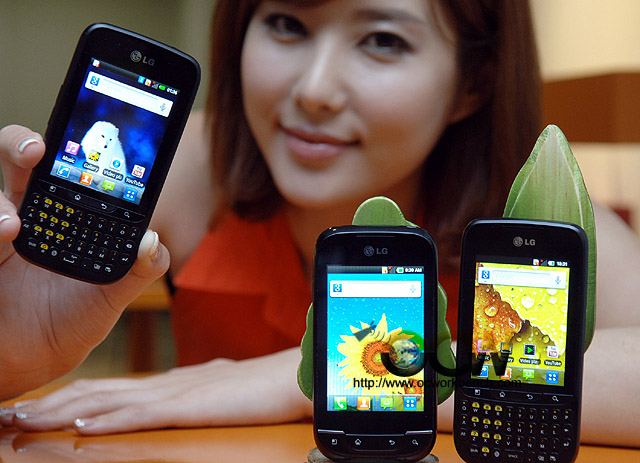 LG introduces LG Optimus Pro and Optimus Net with Gingerbread