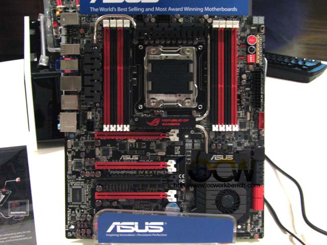 First look at ASUS Rampage IV Extreme Intel X79 Express mainboard