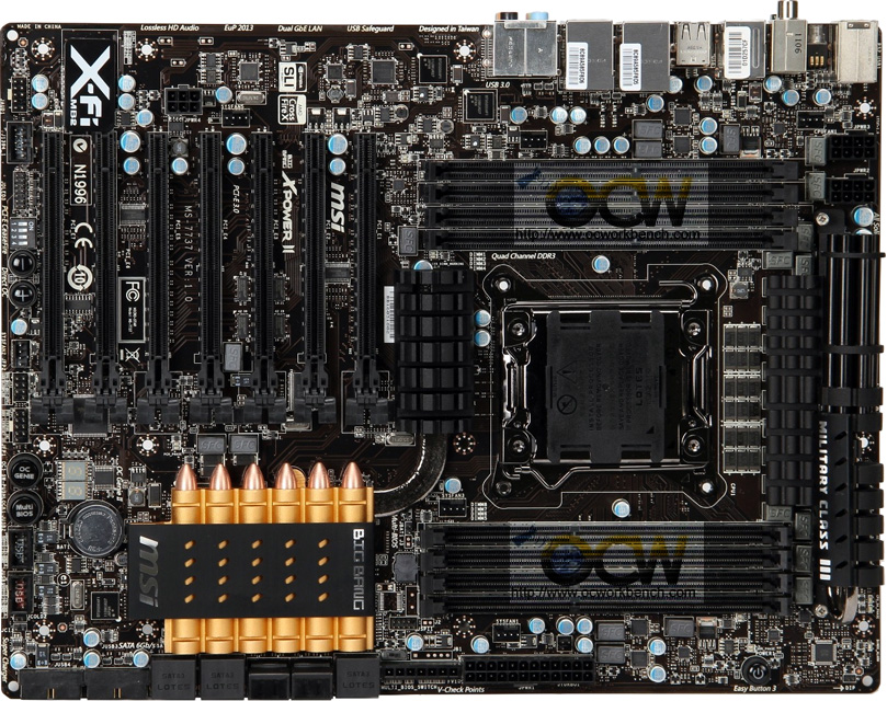 Picture Preview of MSI X79 Big Bang XPowe?r II Intel X79 mainboard