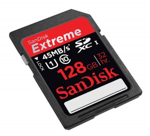 SANDISK INTRODUCES WORLD’S FASTEST 128GB SDXC CARD—IDEAL FOR CAPTURING FULL HD 3D VIDEOS AND HIGH-RESOLUTION PHOTOS