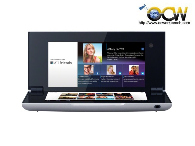Sony will launch the Sony Tablet P a dual 5.5 inch TFT Android tablet powered by Android 3.2 on 24 Feb 2012 