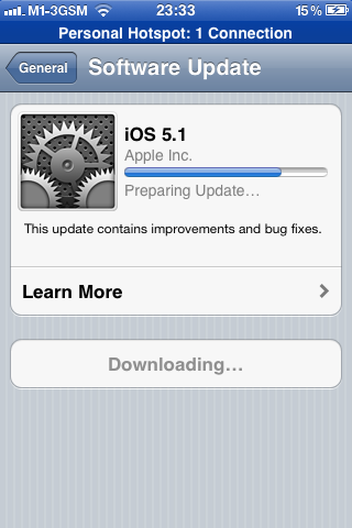 Apple releases iOS 5.1 and include Japanese language support for Siri