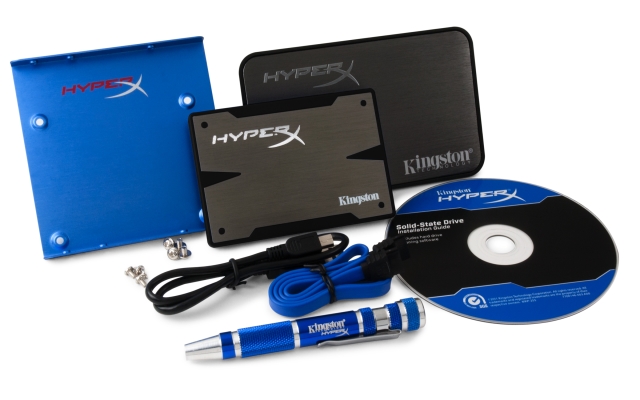 Kingston releases HyperX 3K SSD with sequential read/write throughputs of 555/510MB/s and max random R/W IOPS of 85k/74k