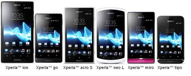 Sony Mobile showcase it's latest Xperia smartphones - Xperia™ ion, Xperia™ go, Xperia™ acro S, Xperia™ neo L, Xperia™ miro and the Xperia™ tipo in Singapore