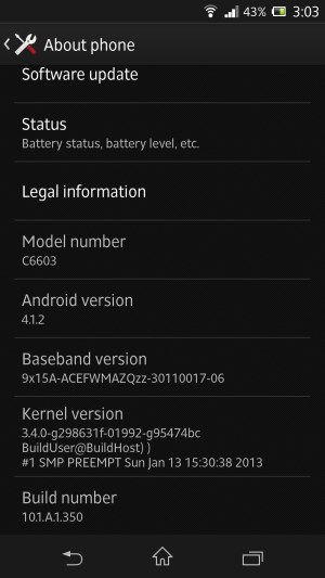 Review of the Sony Xperia Z 5" Jellybean Smartphone