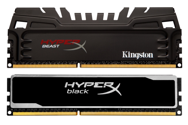 Kingston Ships HyperX Memory Kits with Black PCB