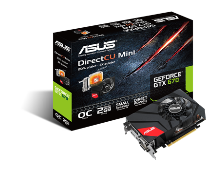 ASUS Launches the GeForce® GTX 670 DirectCU Mini Graphics Card 
