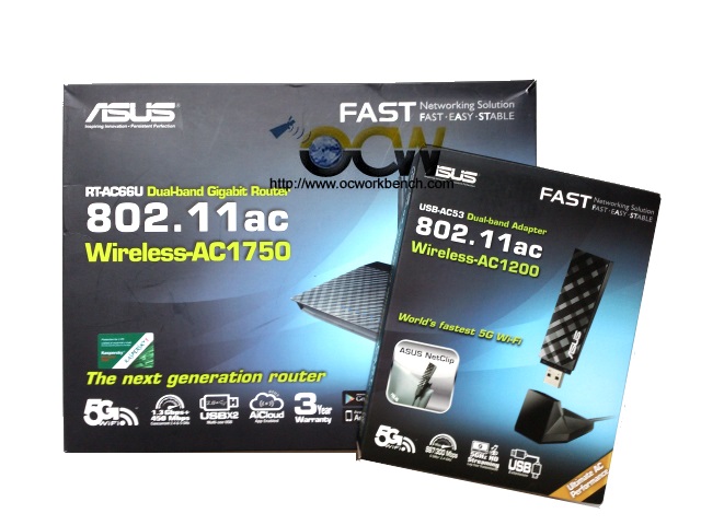 ASUS RT-AC66U Dual band (802.11ac) and USB-AC53 Dual band USB adapter review (802.11ac)
