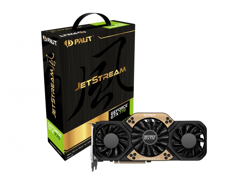 Palit announced Triple Fan GeForce GTX 770 JetStream Series