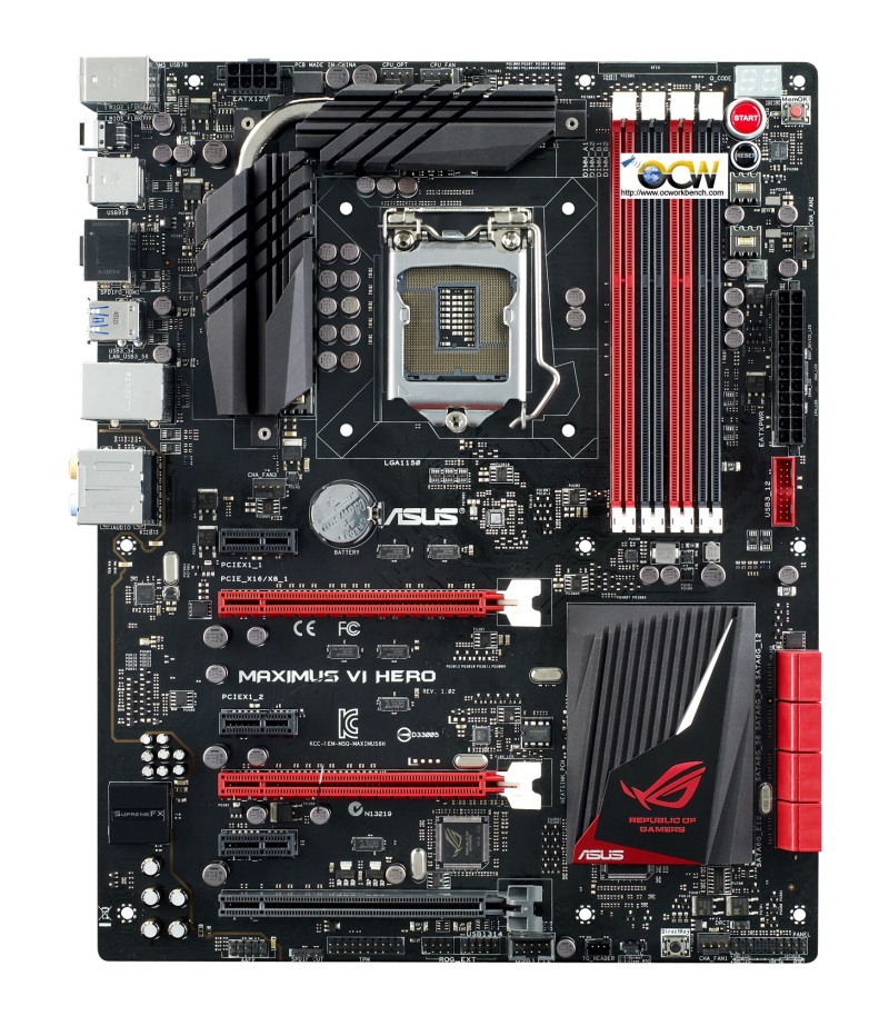 ASUS launches new RoG and TuF series based on Z87 chipset