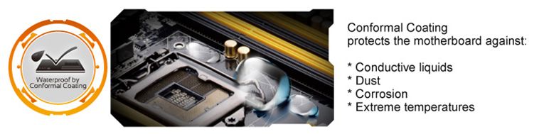 ASRock introduces dust and water proof Z87 boards with Conformal coating